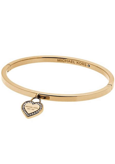 armband michael kors mit herz silber steine|Hochwertige Michael Kors Armbänder online entdecken .